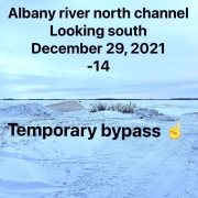 Temporary Bypass  Albany  River